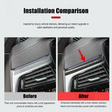 BMW 5 Series G30 G31 G38 & 6 Series G32 Left Air Vent Carbon Fiber Interior Trim Cover (2018-2022)