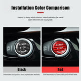 BMW Dry Carbon Fiber Start Stop Button Cover Trim for E70 E71 E72 E81 E87 E90 E91 E92 E93 E60 E83 E84 E89 Ignition Button Overlay