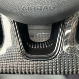 Volante de fibra de carbono personalizado para Audi RS5 / S5 / A5 / RS4 / S4 / A4 2018+