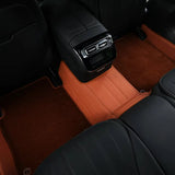 Bespoke Premium Top-Grain Cowhide Leather Floor Mats For Mercedes-Benz | Made to Measure Handmade Fitment
