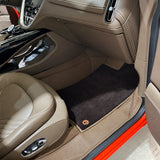 Bespoke Premium Top-Grain Cowhide Leather Floor Mats for Aston Martin | Custom-Fit Luxury Interior