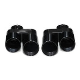 Carbon Fiber Quad Exhaust Tips for BMW X5 X6 X7 G05 G06 G07 2019+ Stainless Steel Bolt-On Exhaust Tailpipe Covers
