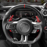 Volante de fibra de carbono Ford Mustang S650/S550 2024+ totalmente personalizado