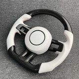 Volante de fibra de carbono Ford Mustang S650/S550 2024+ totalmente personalizado