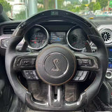 Volante de fibra de carbono Ford Mustang S650/S550 2024+ totalmente personalizado