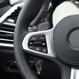 BMW 3 5 6 7 8 Series G20 G30 G31 G38 F90 G32 G11 G12 G14 G15 X3 X4 X5 X7 Z4 G29 Dry Carbon Fiber Shift Paddle Trim Cover