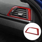 BMW F30 F31 Dry Carbon Fiber Passenger Side Air Vent Trim Cover Interior Overlay for BMW 3 Series F30 F31 Interior Modification