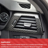 BMW F30 F31 Carbon Fiber Driver Air Vent Trim RHD Cover