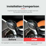 Carbon Fiber Gear Shift Knob Lower Cover Trim for BMW G20 G14 G15 G07 G29 Z4 Interior Dry Carbon Center Console Overlay Decoration Piece