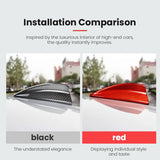 BMW E91 / X1 E84 Dry Carbon Fiber Shark Fin Antenna Cover Gloss Black Exterior Roof Trim Overlay