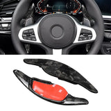 BMW 3 5 6 7 8 Series G20 G30 G31 G38 F90 G32 G11 G12 G14 G15 X3 X4 X5 X7 Z4 G29 Dry Carbon Fiber Shift Paddle Trim Cover