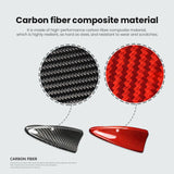 BMW E60 E61 Carbon Fiber Shark Fin Antenna Cover Gloss Dry Carbon Exterior Trim 5 Series 2001-2010 Fit