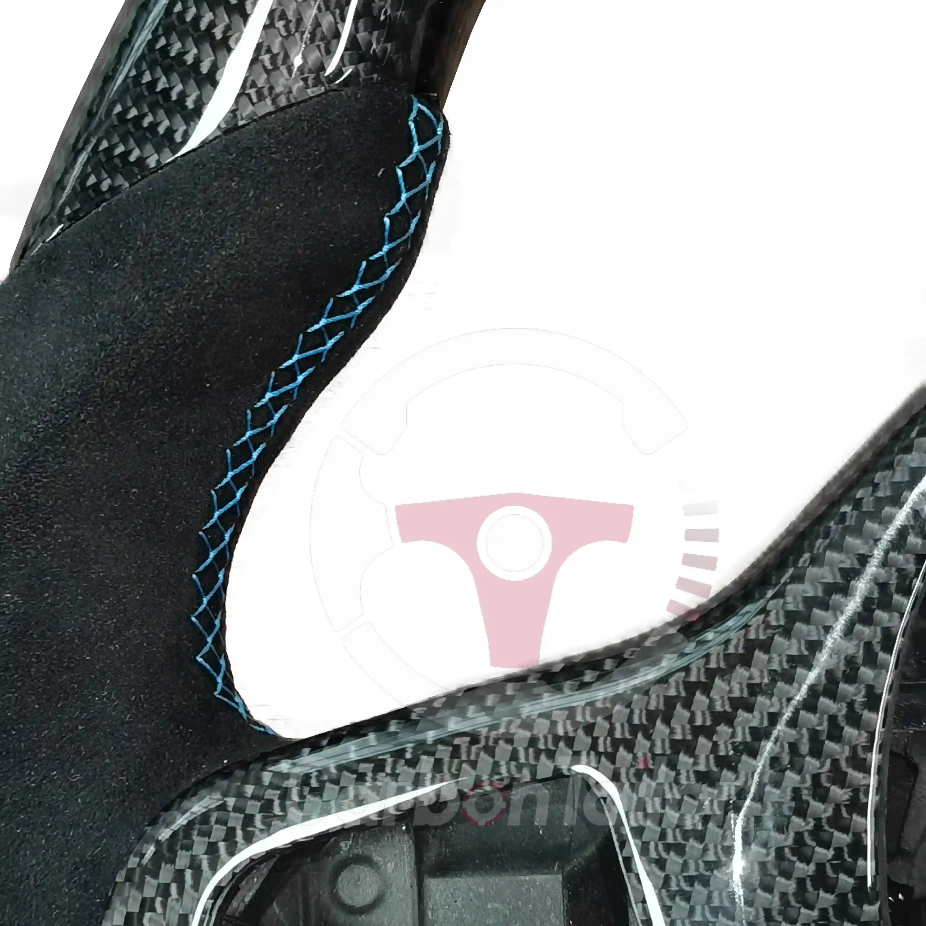 BMW G Series Carbon Fiber Steering Wheel – Fits G30/G31/G38, M5 F10/F90, M8 F91/F92/F93, G32, G11/G12, G14/G15/G16, G01, G02, G05, G06, G07