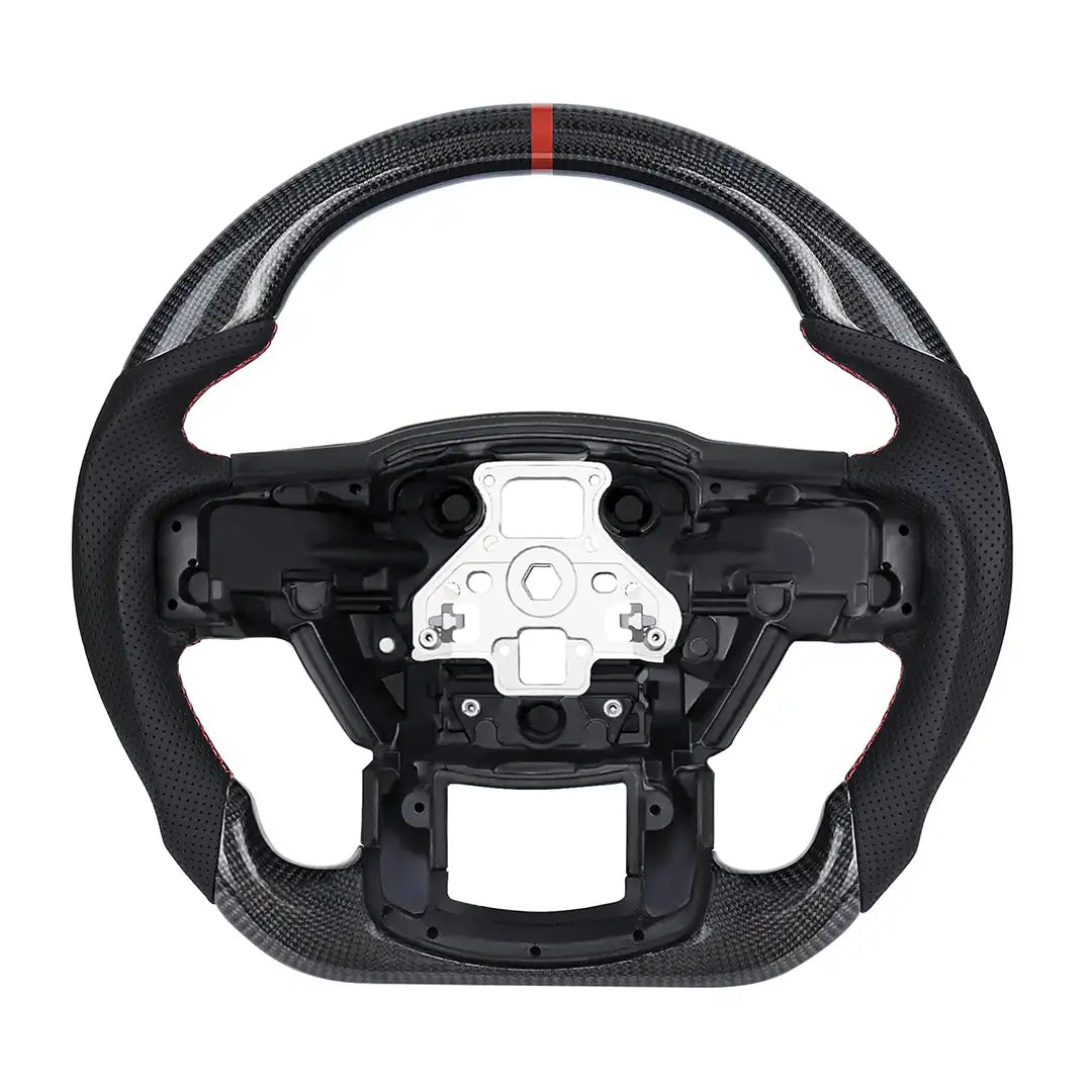 Ford Performance Carbon Fiber Steering Wheel – Fits F-150 2015-2020 & Raptor 2020-2024