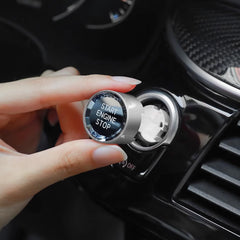 Crystal Start Stop Button for BMW E Chassis – Luxury Interior Upgrade