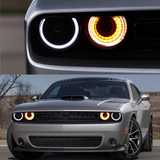 RGB Color-Changing Headlight Kit – Dodge Challenger (2008–2020)