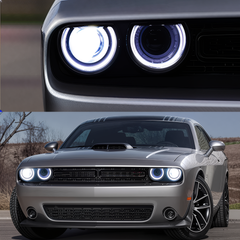 RGB Color-Changing Headlight Kit – Dodge Challenger (2008–2020)