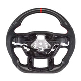 Carbon Fiber & Perforated Leather Steering Wheel for Ford F-150 Raptor 2015–2020 | U.S. Stock, Ready to Ship