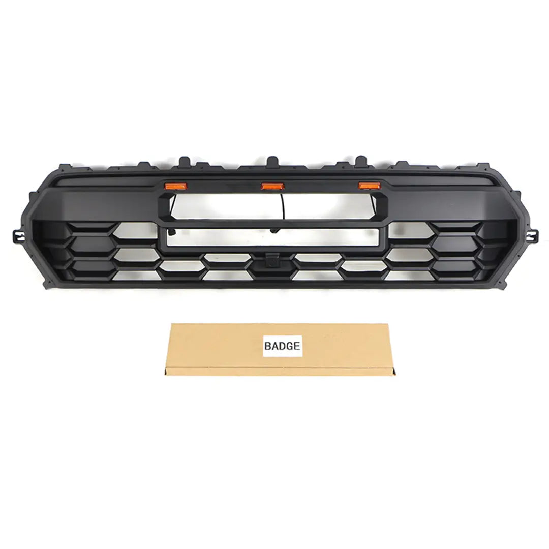 Tacoma Front Grille with LED Light Bar, TRD Pro Style Grille Upgrade for 2024-2026 Toyota Tacoma