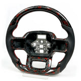 Forged Carbon Fiber Steering Wheel for Ford F-150 Raptor 2021 - 2026+ | Color Gold Flake
