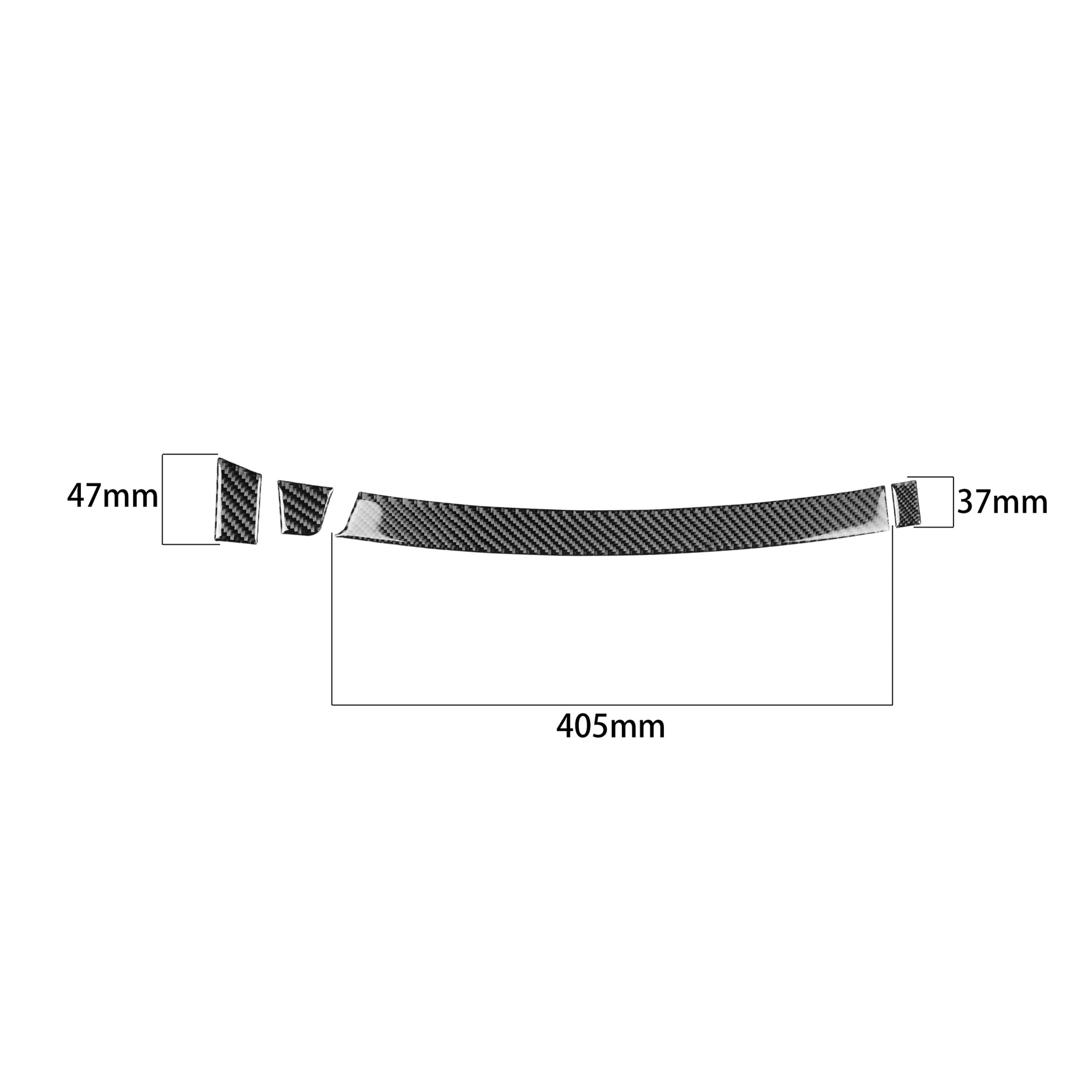 Carbon Fiber Glove Box Trim Overlay | Fits Corvette C7 2014–2019