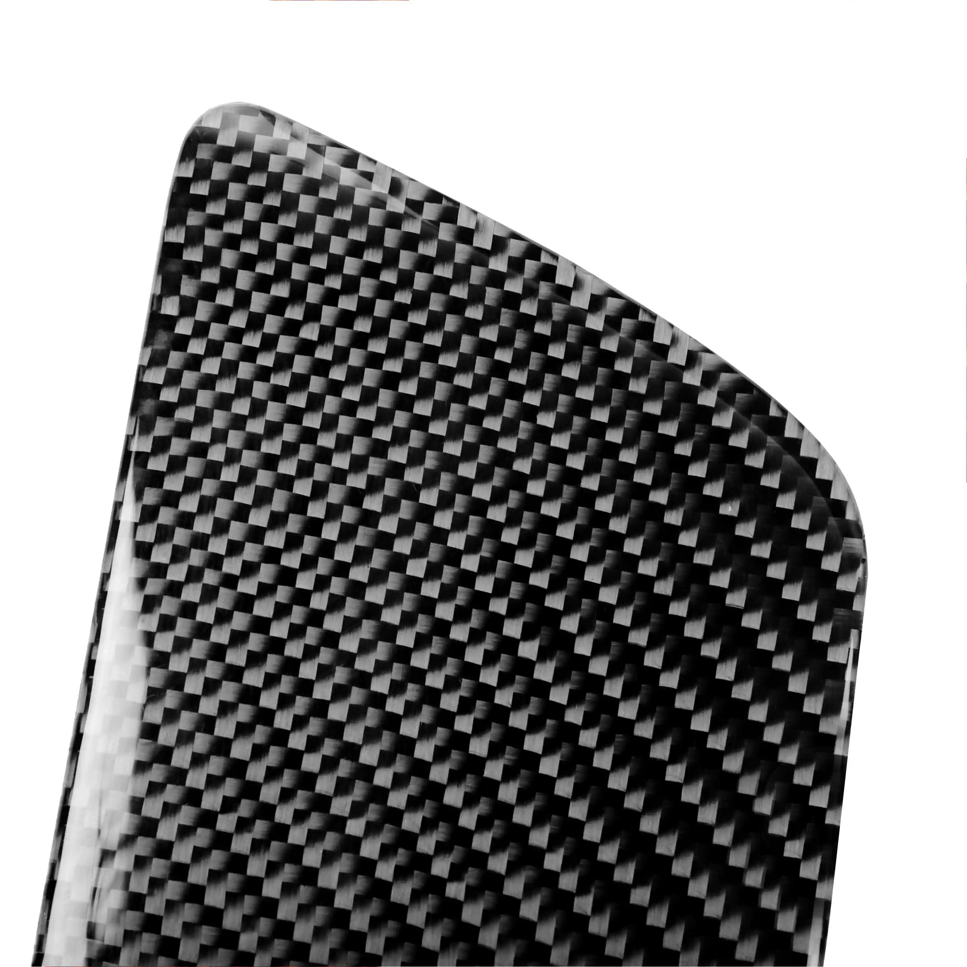 Carbon Fiber Center Console Overlay Kit (11pcs) for Corvette C7 (2014–2019)