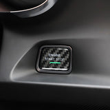 Carbon Fiber Start Stop Engine Button Cover for Camaro (2016–2024) &amp