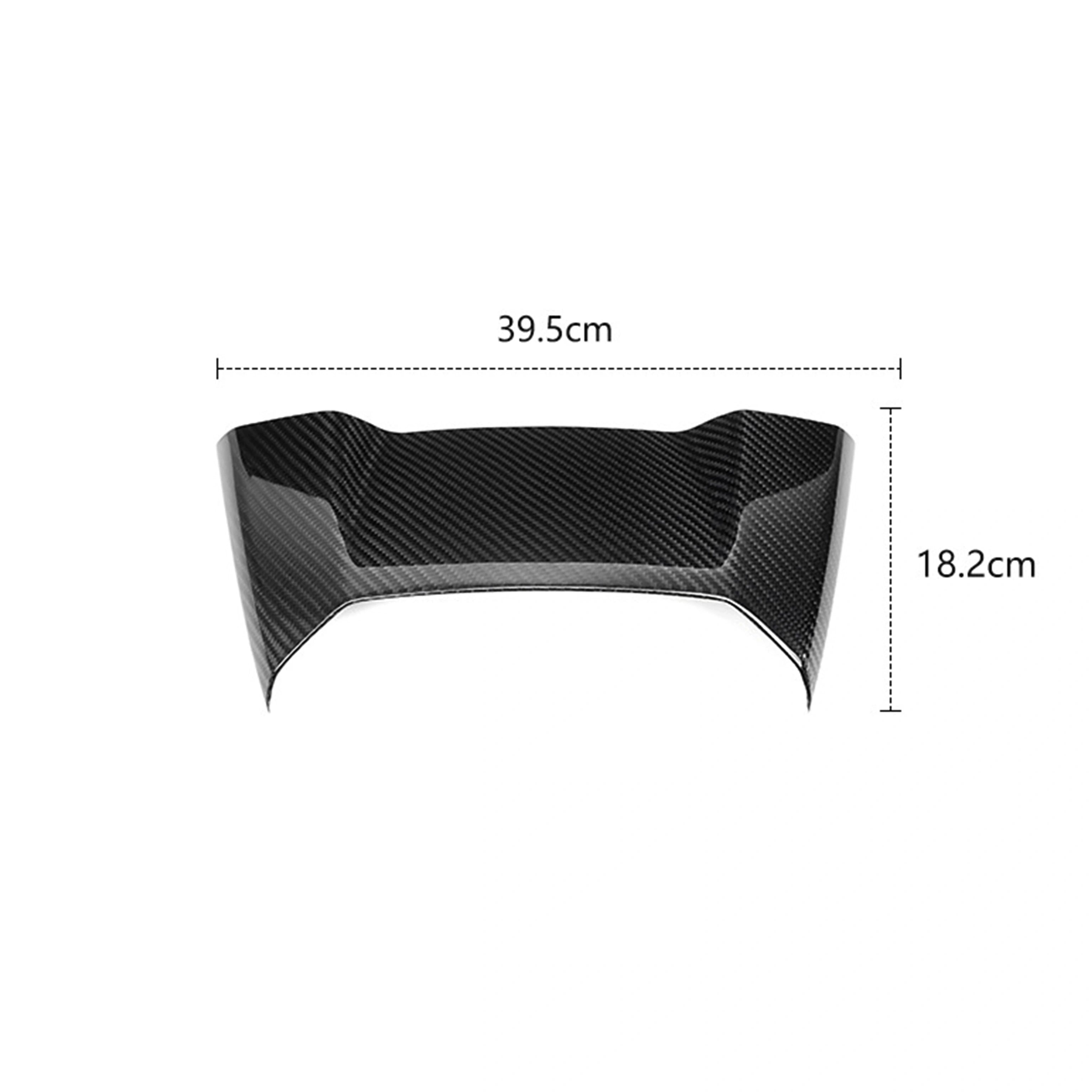 Corvette C8 Carbon Fiber Waterfall Speaker Upper Trim Cover (2020–2024)