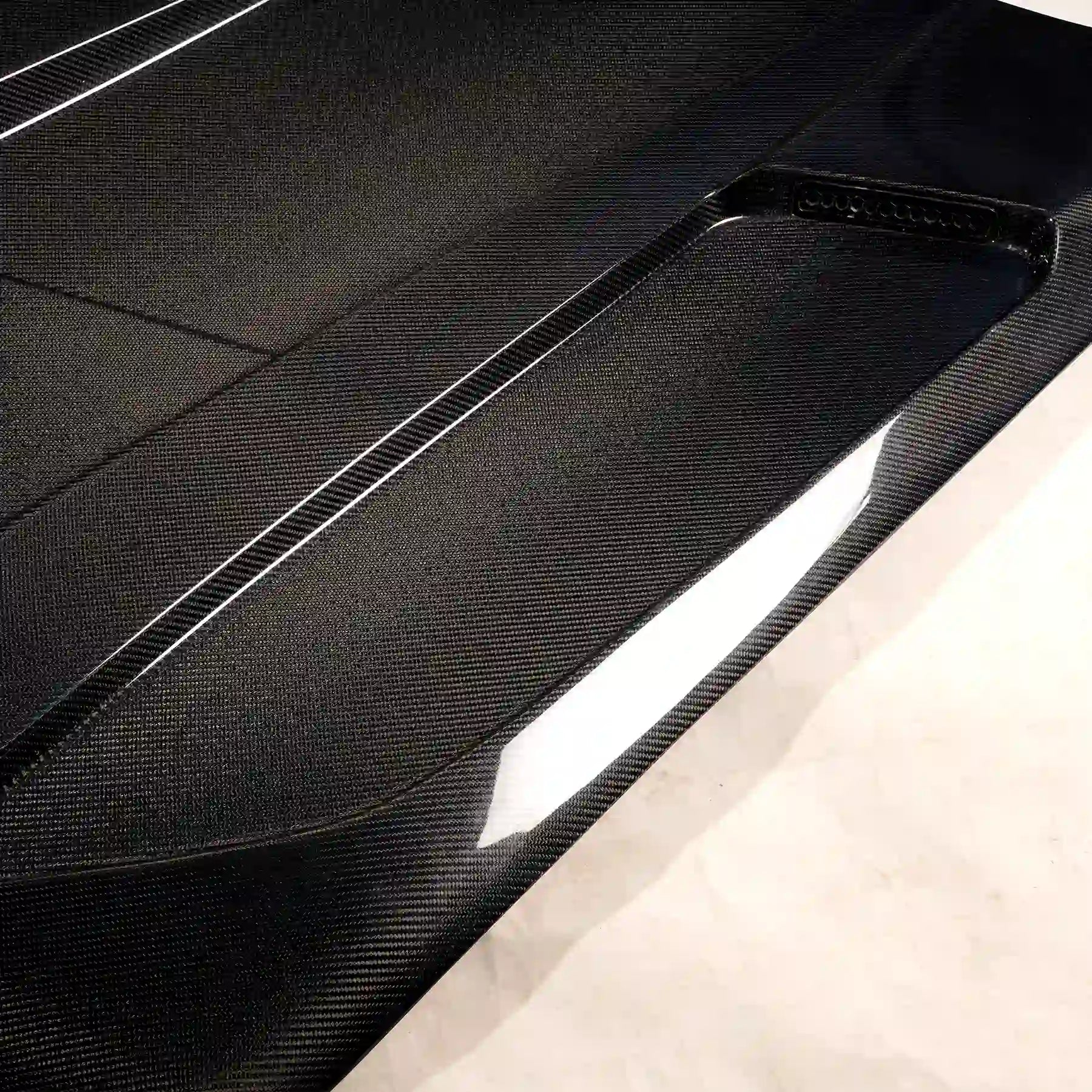 LD Style dry wet carbon fiber front hood BMW X5 X6 X5M X6M F95 F96 G05 G06