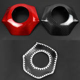 Real Carbon Fiber Steering Airbag Cover for Chevy Camaro (2016–2024)