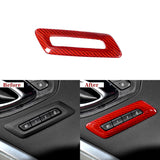 Carbon Fiber Memory Seat Button Trim Covers for Camaro (2016–2024)
