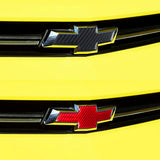 Carbon Fiber Exterior Bowtie Emblem Covers for Camaro (2016–2024)