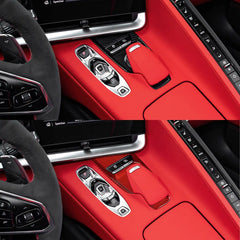 Corvette C8 Carbon Fiber Mode Selector Trim Cover (2020–2024)