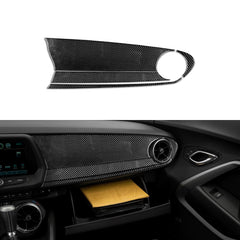 Carbon Fiber Passenger Dashboard Overlay for Chevy Camaro (2016–2024)