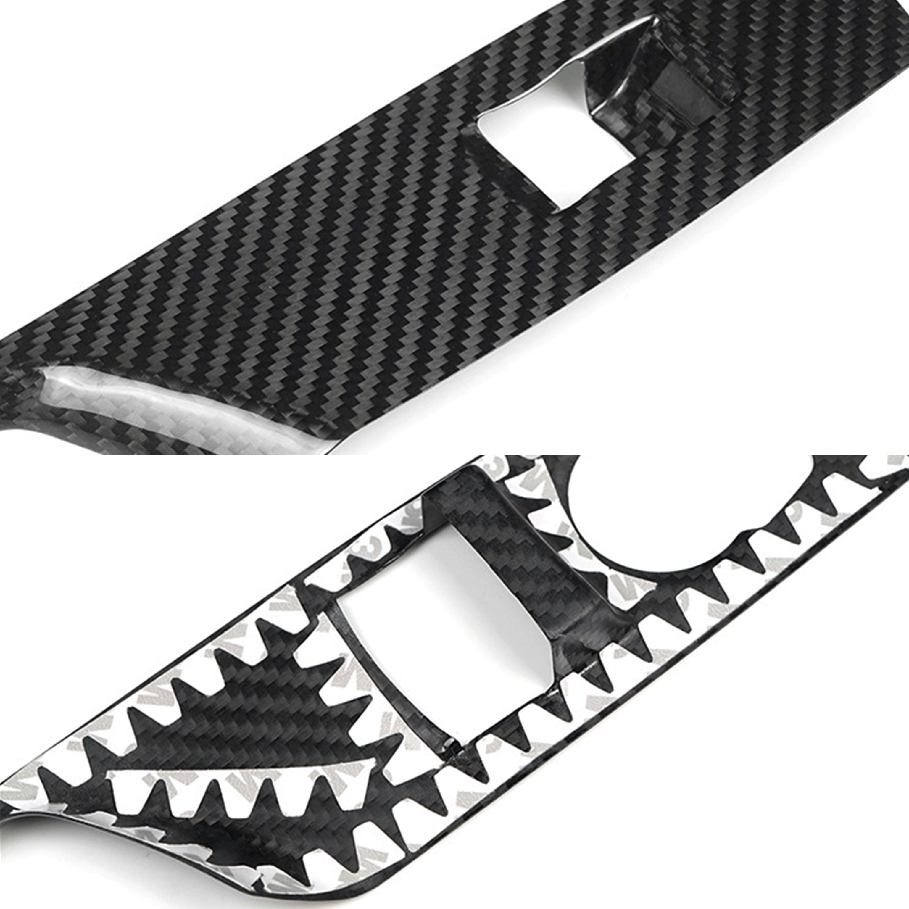 Carbon Fiber Window Switch Covers for Chevy Camaro (2016–2024)