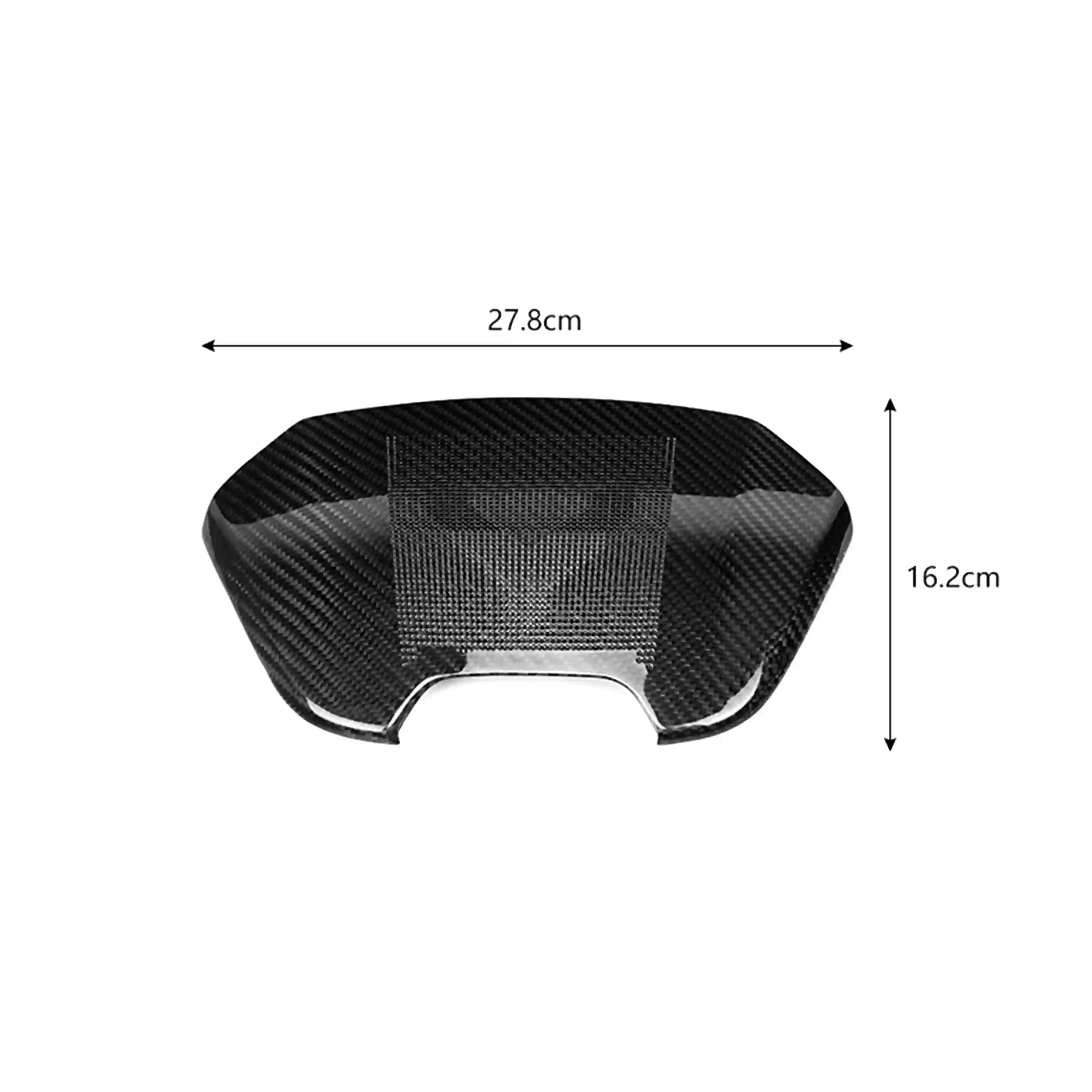 Corvette C8 Carbon Fiber Waterfall Speaker Trim Cover with Corvette Logo (2020–2024)