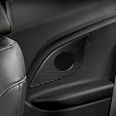Carbon Fiber Rear Seat Speaker Trim Overlay for Camaro (2016–2024)
