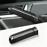 Ford Mustang 2010-2014 Dry Carbon Fiber Handbrake Cover Replacement Interior Trim Gloss Black Red Fit