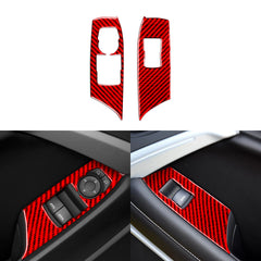 Carbon Fiber Window Switch Trim Overlay for Camaro (2016–2024) [2pcs]