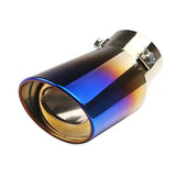 Universal Stainless Steel Exhaust Tip Muffler Tailpipe Extension for Most Cars & SUVs Exterior Upgrade