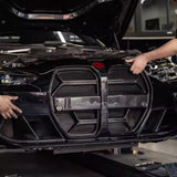 Fit For BMW G8X M3/M4 Carbon Fiber Front Grill - V Style & ST Style