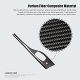 Real Dry Carbon Fiber Multimedia Panel Right Side Trim Cover for BMW 1 Series F20 F21 LCI 2 Series F22 Interior Overlay