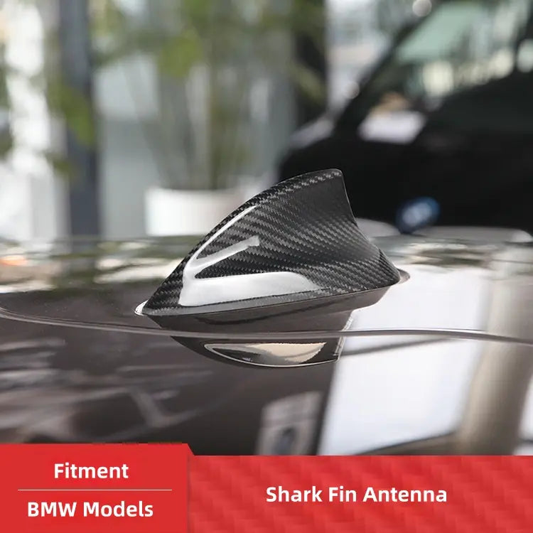Fit For BMW F Chassis G Chassis Shark Fin Antenna Cover Dry Carbon Fiber 1 2 3 5 Series X1 X2 X3 X4 X5 X6 X7 2010-2020