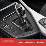 BMW 1 2 3 4 Series F20 F21 F22 F23 F30 F31 F32 F33 F34 F36 F87 Dry Carbon Fiber Gear Shift Surround Trim Cover Interior Upgrade 2010-2019