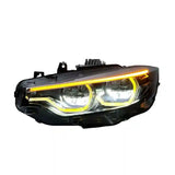 LED Headlight Assembly For BMW 4 Series Coupe & Gran Coupe (F32/F36) and M4 (F82) Models 2013-2020 Switchback DRL Yellow White