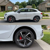 Audi RS Style Caliper Covers (4-Piece Set) – Custom Fit Aluminum Brake Caliper Covers