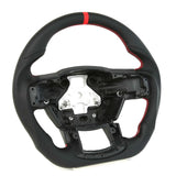 Volante de Fibra de Carbono para Ford F-150 (2015-2020) y Raptor (2017-2024) - Fibra de Carbono Real y Cuero Perforado