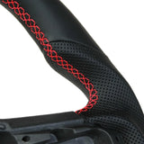 Volante de Fibra de Carbono para Ford F-150 (2015-2020) y Raptor (2017-2024) - Fibra de Carbono Real y Cuero Perforado