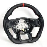 Volante de Fibra de Carbono para Ford F-150 (2015-2020) y Raptor (2017-2024) - Fibra de Carbono Real y Cuero Perforado