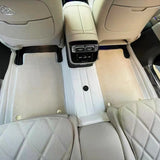 Bespoke Premium Top-Grain Cowhide Leather Floor Mats For Mercedes-Maybach | Made to Measure Handmade Fitment